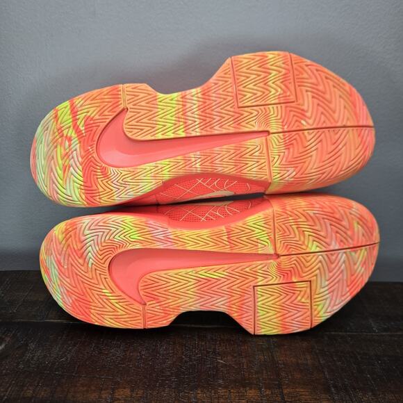 NEW Nike Zoom Challenge Womens Size 9 Pickleball Shoes Orange Yellow FQ4155 800 - Picture 9 of 12